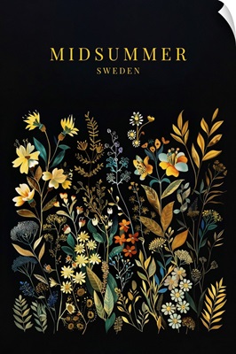 Exhibition Poster - Midsummer Sweden