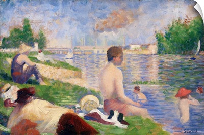 Final Study for "Bathers at Asnieres"