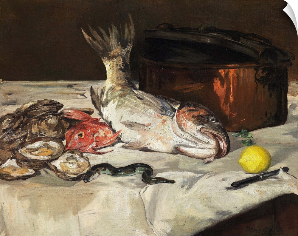 Although still-life ensembles were an important element in many of the major paintings of the avant-garde artist Edouard M...