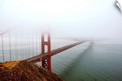 Fog Over The Golden Gate Bridge