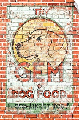 Gem Dog Food Sign, American Tobacco Historic District, Durham, NC