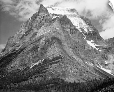 Going-To-The-Sun Mountain, Glacier National Park, Full View Of Mountain