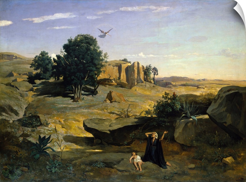 This picture, shown at the Salon of 1835, is the earliest of four large, ambitious biblical paintings that Corot exhibited...