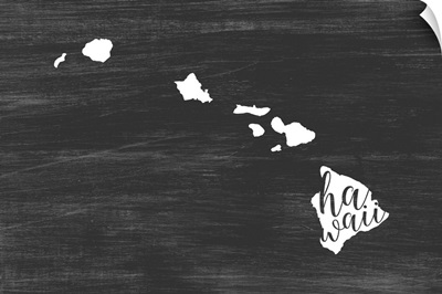 Home State Typography - Hawaii
