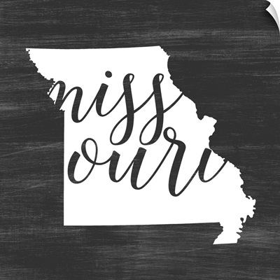 Home State Typography - Missouri