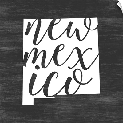 Home State Typography - New Mexico
