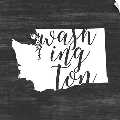 Home State Typography - Washington