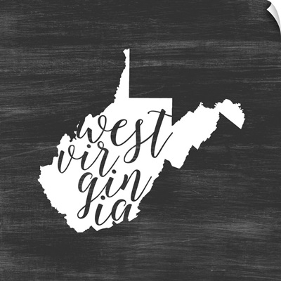 Home State Typography - West Virginia