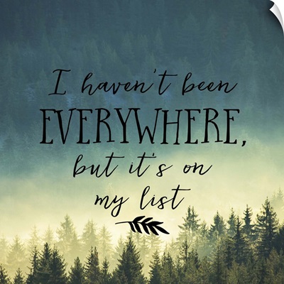 I Haven't Been Everywhere - Sentiment