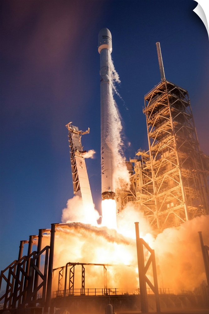 On May 15, 2017, SpaceX's Falcon 9 rocket successfully delivered the Inmarsat-5 F4 satellite to a Geostationary Transfer O...
