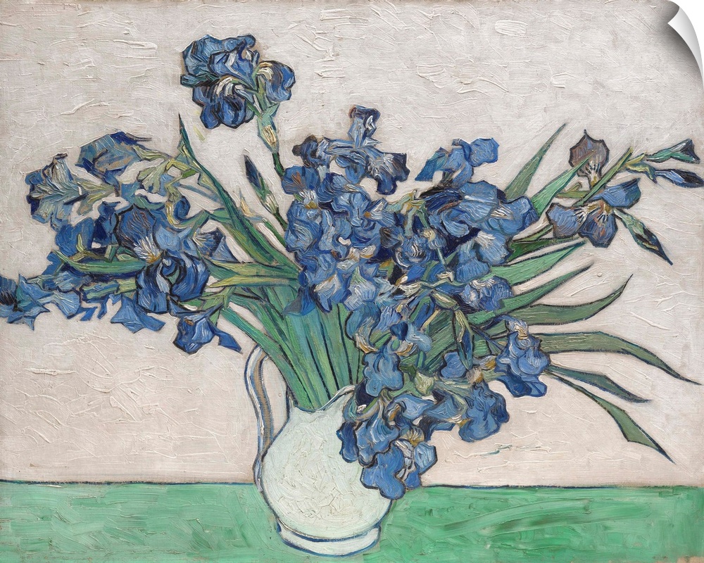 In May 1890, just before he checked himself out of the asylum at Saint-Remy, Van Gogh painted four exuberant bouquets of s...