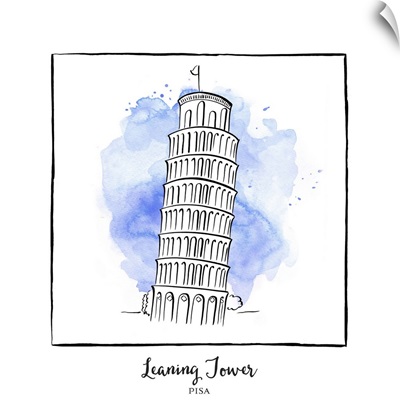Leaning Tower - Brushstroke Buildings