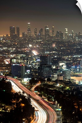 Los Angeles Aerial - Night