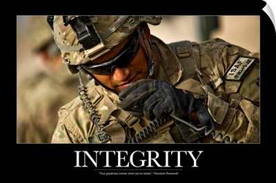 Motivational Poster: Integrity