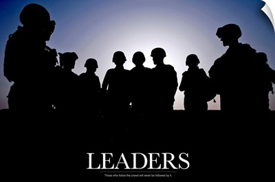 Motivational Poster: Leaders
