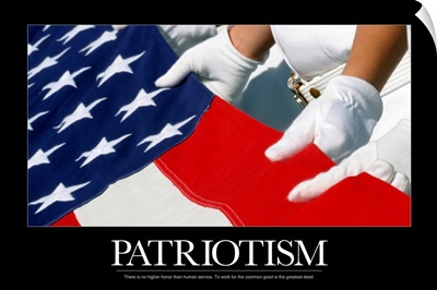 Motivational Poster:  US Flag