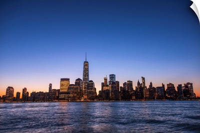 New York City Skyline at Dawn
