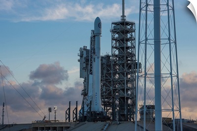 NROL-76 Mission, Falcon 9 Is Vertical,  Kennedy Space Center, Florida