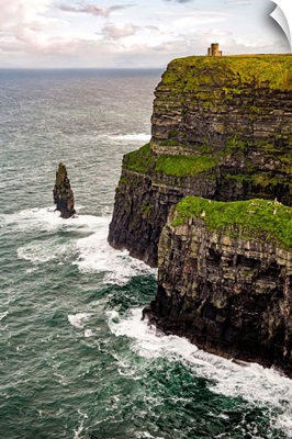 O'Brien's Tower, Cliffs of Moher, Ireland - Vertical