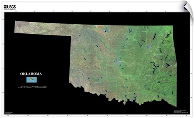 Oklahoma - USGS State Mosaic