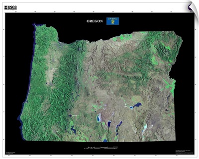 Oregon - USGS State Mosaic