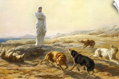 Pallas Athena and the Herdsman's Dogs