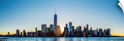 Panoramic New York City Skyline