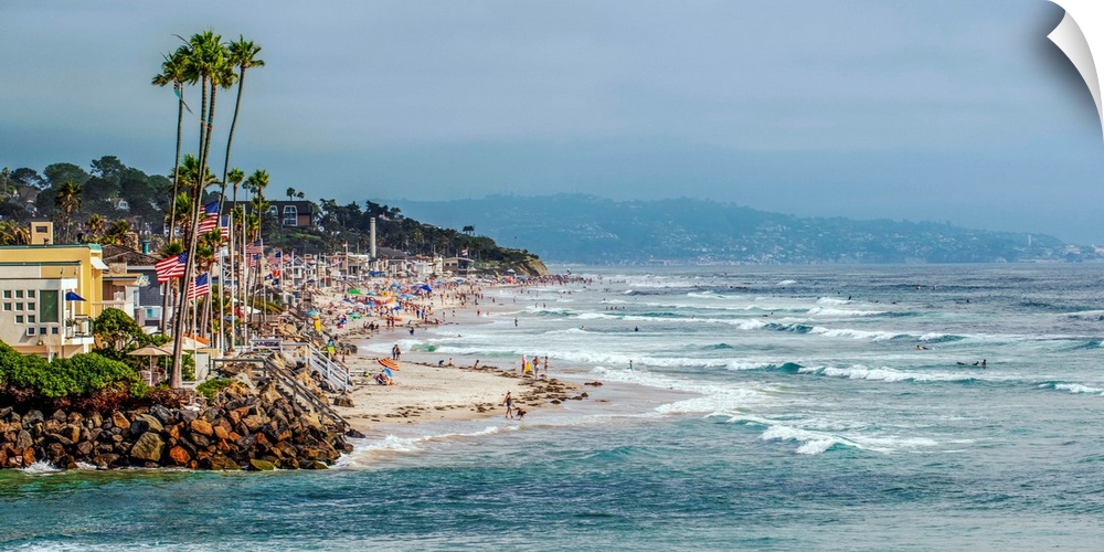 La Jolla coast in San Diego, California.