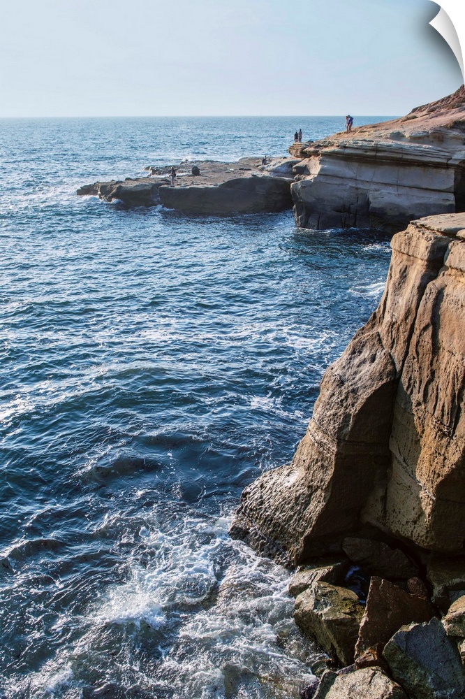 The Sunset Cliffs in San Diego are known for their picturesque landscape.