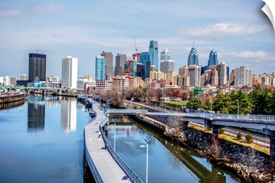 Philadelphia City Skyline, Pennsylvania