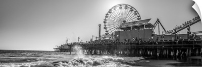 Santa Monica Pier, Los Angeles, California - Panoramic