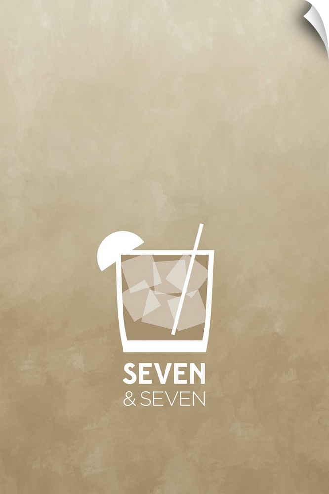 Seven and Seven Cocktail