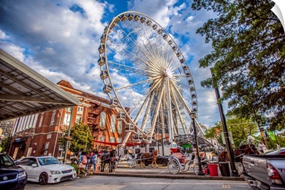 SkyView Ferris Wheel In Atlanta, Georgia