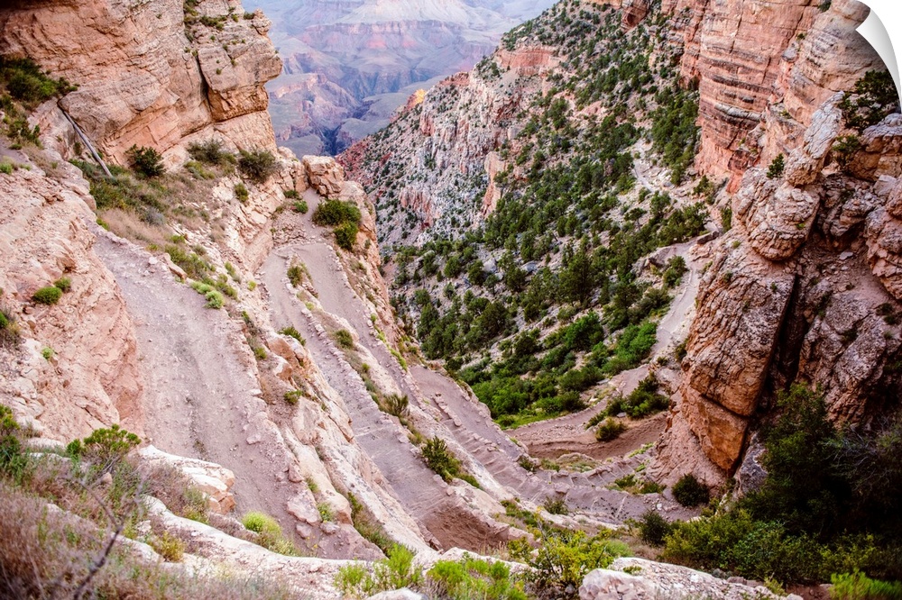 South Kaibab to Cedar Ridge Trail, Grand Canyon National Park, Arizona.