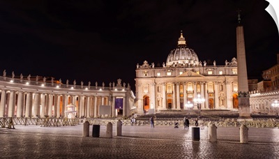 St. Peter's Basilica at St. Peter's Square, Vatican City, Italy, Europe