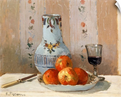 Still Life with Apples and Pitcher