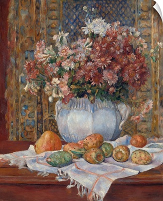Still Life with Flowers and Prickly Pears