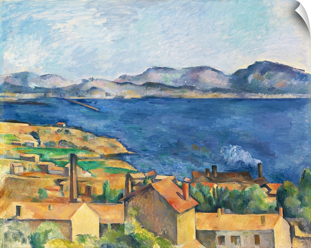 In a letter to his friend and teacher Camille Pissarro, Paul Cezanne compared the view of the sea from L'Estaque to a play...