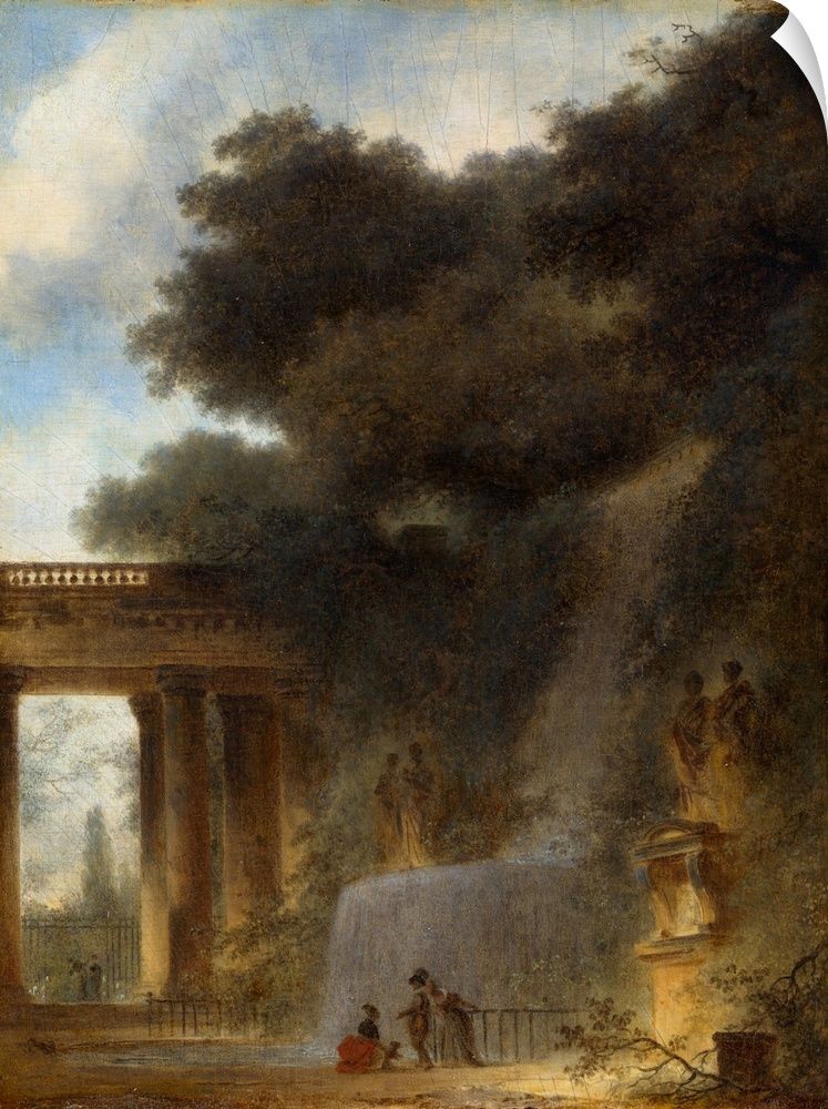 In 1756, having won the Prix de Rome, Fragonard departed for four years at the French academy in that city. Of his route f...