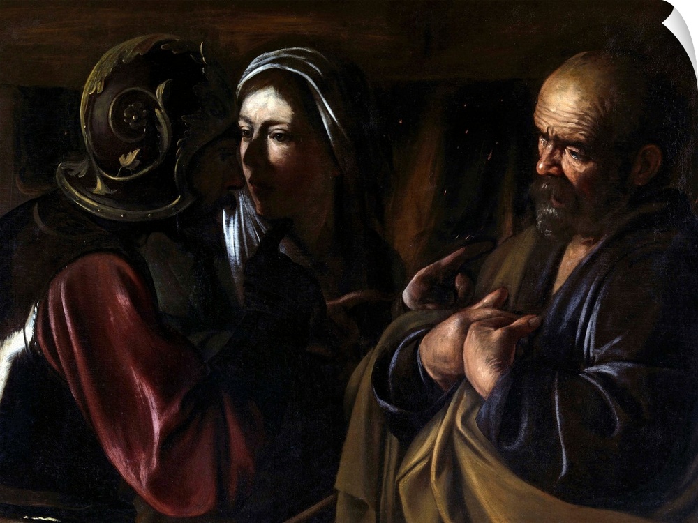 Caravaggio's late works depend for their dramatic effect on brightly lit areas standing in contrast to a dark background. ...