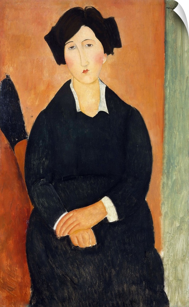 The identity of the patient-looking sitter is unknown. Modigliani might have chosen her because she was a compatriot. Most...