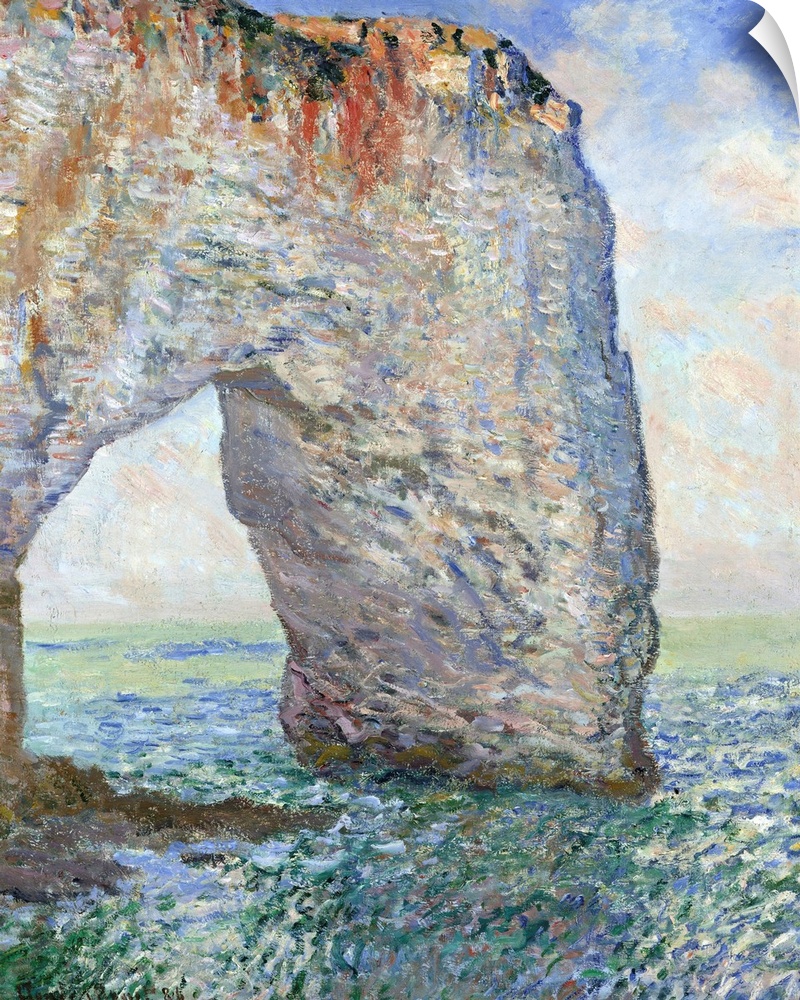 In 1886, the writer Guy de Maupassant published his eyewitness account of Monet at Etretat. The artist walked along the be...