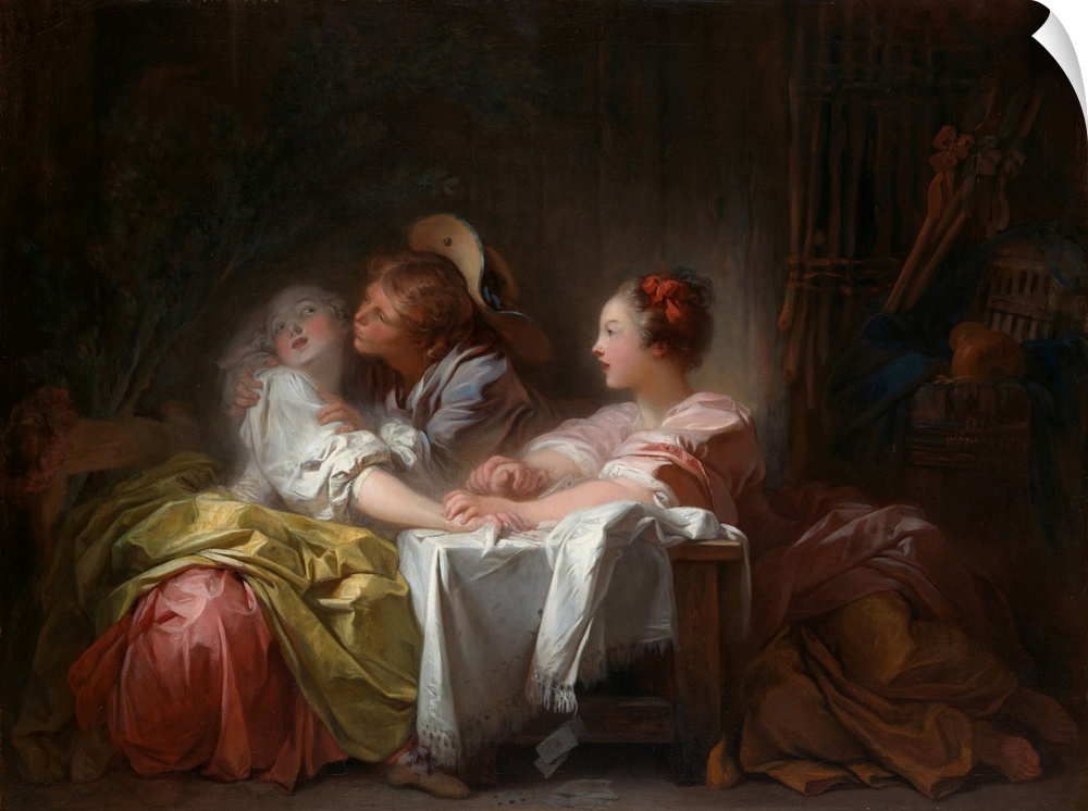 The picture is one of a few highly finished works painted by Fragonard during his first Italian sojourn, from 1756 to 1761...