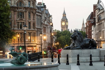 Trafalgar Square, London, England, UK