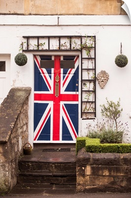 Union Jack Front Door, Bath, England
