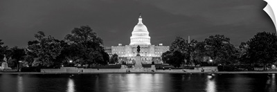 US Capitol Building Washington DC at Dusk