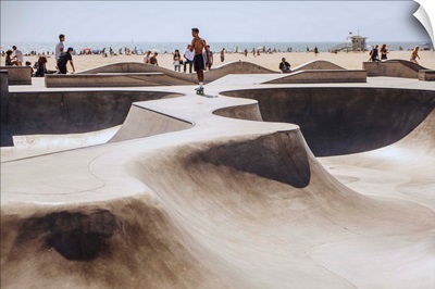 Venice Seaside Skate Park, Venice Beach, Los Angeles