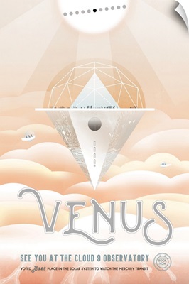Venus - JPL Travel Poster