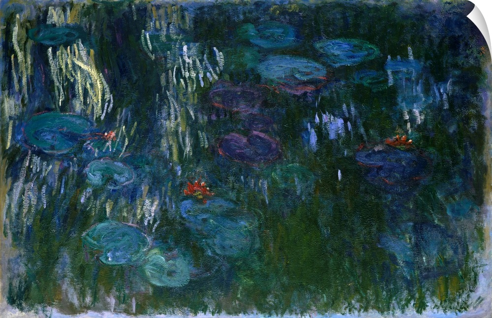 As part of his extensive gardening plans at Giverny, Monet had a pond dug and planted with lilies in 1893. From 1899 on, h...