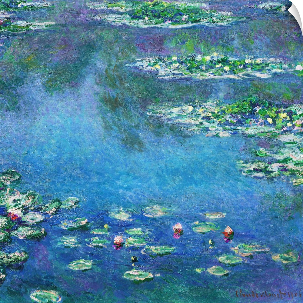 "One instant, one aspect of nature contains it all," said Claude Monet, referring to his late masterpieces, the water land...